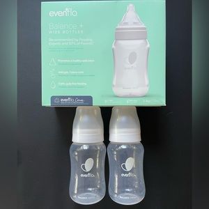 Evenflo Feeding Balance + Wide Bottle (9oz)- 5 bottles
